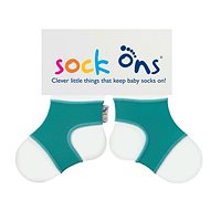Sock Ons Baby sock covers, Bright Turquoise 6-12 m - Leg Warmers
