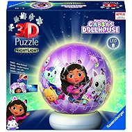 Ravensburger 120080596 Puzzle-Ball Gabby's Dollhouse (Night Edition) - 3D Puzzle