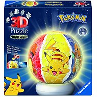 Ravensburger 120080534 Puzzle-Ball Pokémon (Night Edition) - 3D Puzzle