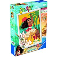 Ravensburger 120232643 CreArt Vaiana and her adventures - Painting by Numbers