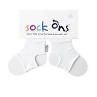 Sock Ons Baby sock covers, White 0-6 m - Leg Warmers