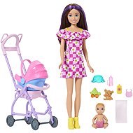 Barbie Skipper Babysitter Nanny with stroller - Doll