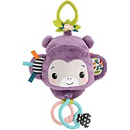Fisher-Price Hanging Purple Monkey - Pushchair Toy