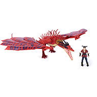 How to Train Your Dragon Big Dragon & Viking Nightmare and Snotlout - Figure