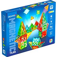Geomag Magnetic Tiles 60 pieces - Building Set
