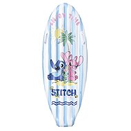 Bestway Kids' Inflatable Surfboard with Handles Stitch and Angel - 114 × 46cm - Inflatable Water Mattress