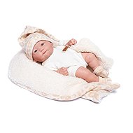 Guca 931 New Born baby girl - realistic baby with all-vinyl body - 25 cm - Doll