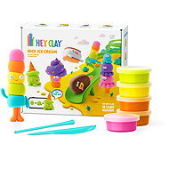 Hey Clay Nice Ice Cream large set with 6 figures - Modelling Clay