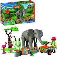 Playmobil 72068 Elephant with nurse - Playmobil