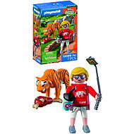 Playmobil 72089 Tiger and Visitor - Playmobil