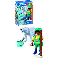 Playmobil 72090 Polar bear and nurse - Playmobil