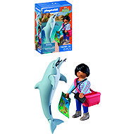 Playmobil 72091 Dolphin and Visitor - Playmobil