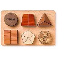 Popular formák a táblán - Kirakós játék