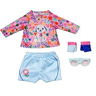 BABY born Bicycle set, blue - Toy Doll Dress