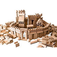 Dvěděti Dice natural XL - Wooden Blocks