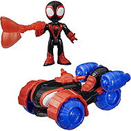 Spidey and his amazing friends Miles Morales and vehicle - Figure and Accessory Set