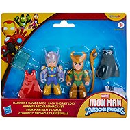 Iron Man and his amazing friends Thor and Loki - Figure and Accessory Set