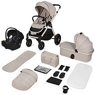 Lionelo Layla 3in1 Beige Sand - Baby Buggy