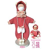 Llorens M844-001 outfit for baby New Born size 43-45 cm - Toy Doll Dress