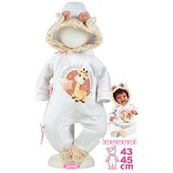 Llorens M844-82 outfit for baby New Born size 43-45 cm - Toy Doll Dress