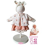 Llorens M844-004 outfit for baby New Born size 43-45 cm - Toy Doll Dress