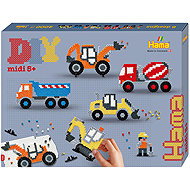 Hama Large Gift Set Construction Machines midi - Perler Beads