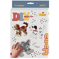 Hama Gift box Cats and dogs midi - Perler Beads