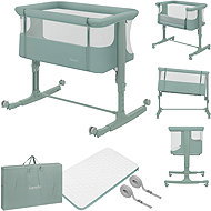 Lionelo Aurora 3in1 Docking Station Green Sage - Travel Bed