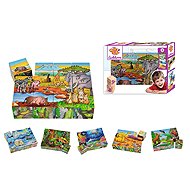 Eichhorn Wooden Cubes - Picture Blocks