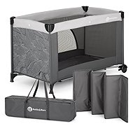 PETITE&MARS Nyja Urban Jungle Charcoal - Travel Bed