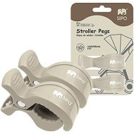 Sipo Clips multifunctional 2 pcs beige - Pram Pegs