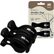 Sipo Clips multifunctional 2 pcs black - Pram Pegs