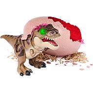 Primal Hatch Dino T-Rex schlüpft aus dem Ei grau - Interaktives Tierchen