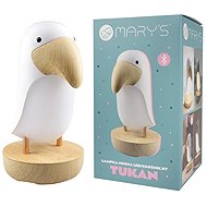 Mary' s LED lamp and Bluetooth speaker Tukan 2in1 white - Night Light