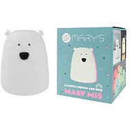 Mary' s LED RGB Bear small touch white - Night Light