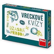 Dino Pocket quizzes junior - Amazing nature SK - Card Game