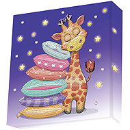 Diamond Dotz Dotzies Sleeping Giraffe - Diamond Painting
