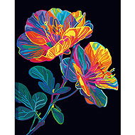 Diamond Dotz Neon Květiny - Diamond Painting
