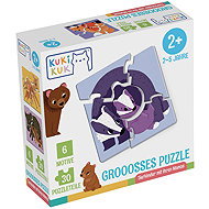 KukiKuk Véééliká zvířátka se svými maminkami - Jigsaw Puzzle