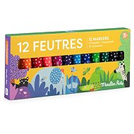 Moulin Roty coloured markers for little ones - Felt Tip Pens