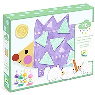 Djeco Animals and finger paints - Fingerpaints