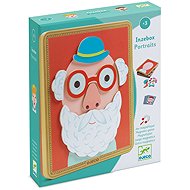 Djeco Magnetic Inzebox Happy Faces - Jigsaw Puzzle