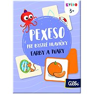 Kvído - Farby a tvary 2 pre bystré hlavičky - Memory Game