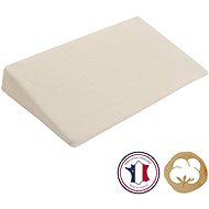 Candide Wedge 10° for crib 60 × 120 cm Organic - Crib wedge pillow