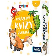 Kvído - Obrázkové kvízy - Zvieratá SK - Card Game