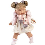 Llorens 38362 Joelle - realistická se zvuky a měkkým látkovým tělem - 38 cm - Doll