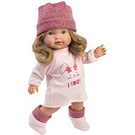 Llorens 28041 Valeria - realistische Puppe mit Vollvinylkörper - 28 cm - Puppe