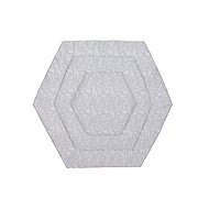 Fillikid Jersey Safari šestihranná grey - Play Mat