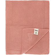 Fillikid Knitted Blanket Rose 80 × 100cm - Blanket