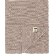 Fillikid Knitted Blanket Taupe 80 × 100cm - Blanket